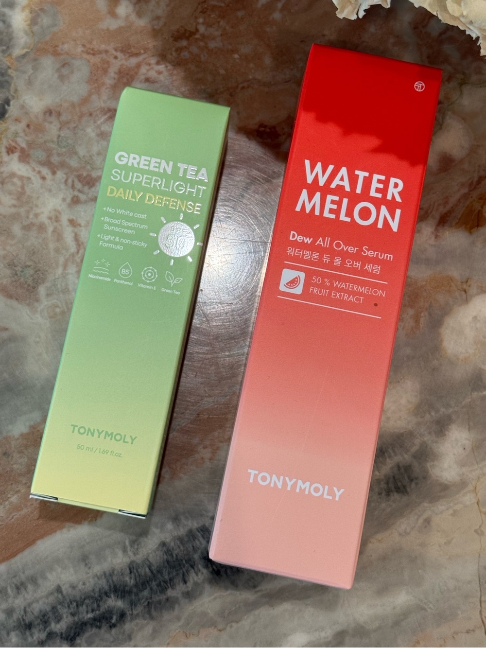 New ✨ TONYMOLY Skincare Bundle Watermelon Serum + SPF 50 Sunscreen